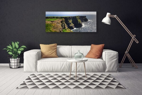 Obraz na plátne Skala more príroda 125x50 cm