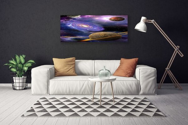 Obraz na plátne Vesmír 125x50 cm