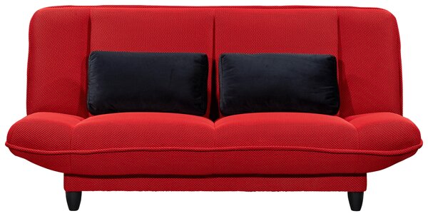 ROZKLADACIA POHOVKA, textil, červená MID.YOU - Sedačky, Online Only