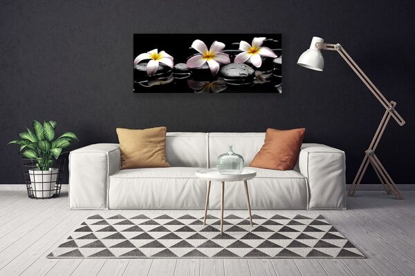 Obraz na plátne Kvet kamene rastlina 125x50 cm