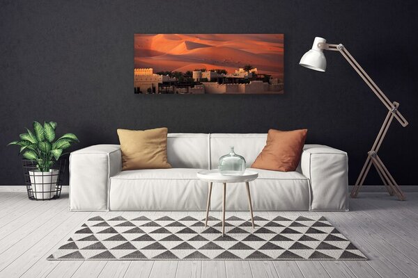 Obraz na plátne Mesto architektúra 125x50 cm