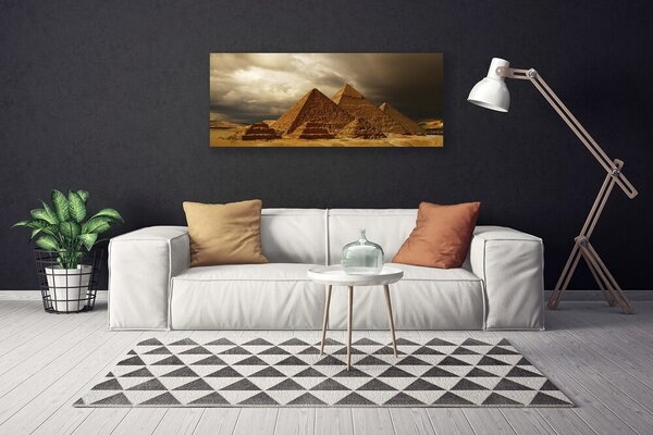 Obraz na plátne Pyramídy architektúra 125x50 cm