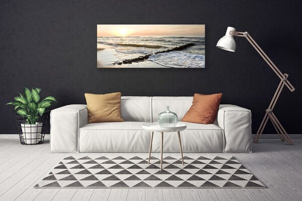 Obraz na plátne More príroda 125x50 cm