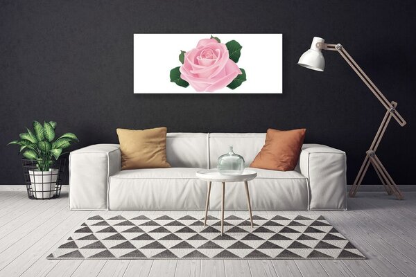 Obraz na plátne Ruže kvet rastlina 125x50 cm