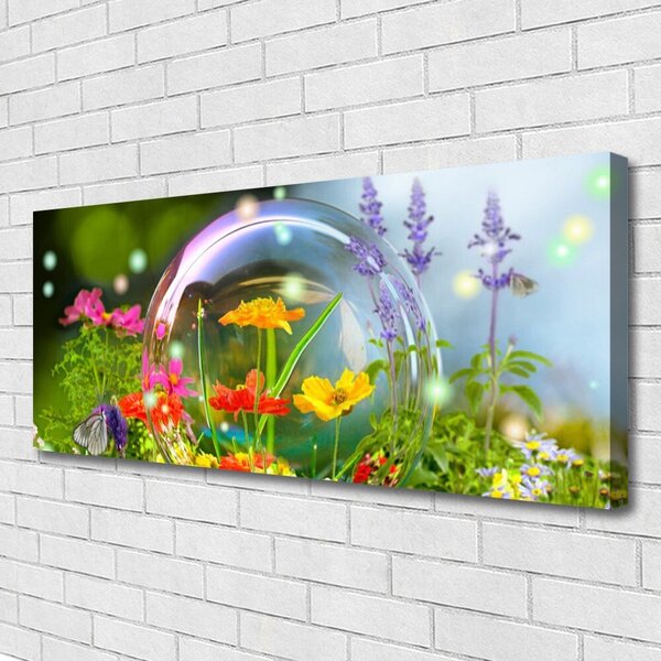 Obraz na plátne Kvety rastlina príroda 125x50 cm