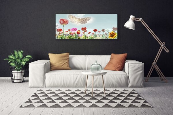 Obraz na plátne Kvety rastlina príroda 125x50 cm
