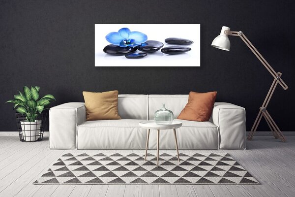 Obraz na plátne Kvet kamene umenie 125x50 cm