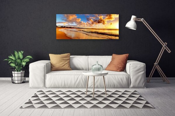 Obraz na plátne Oceán pláž príroda 125x50 cm