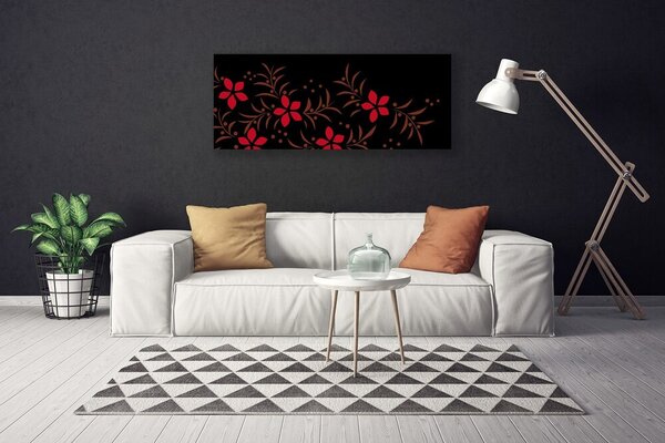 Obraz na plátne Kvety rastlina príroda umenie 125x50 cm