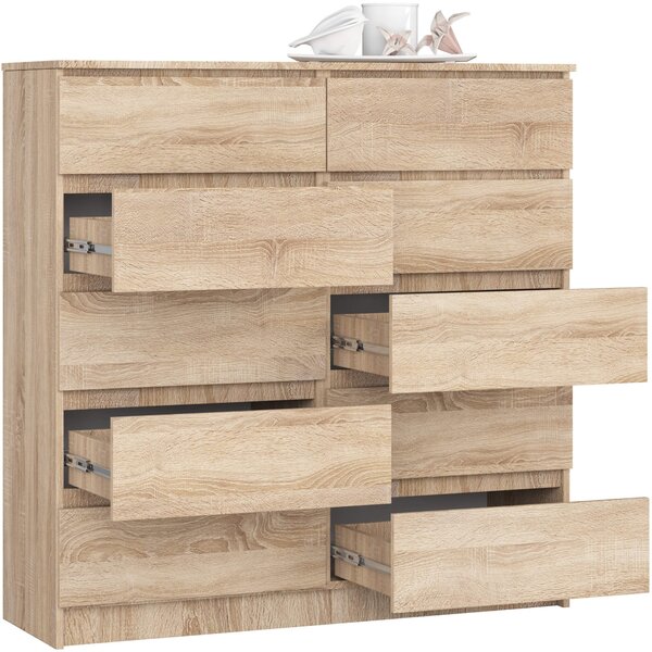 Ak furniture Komoda Kuba 120 cm dub sonoma