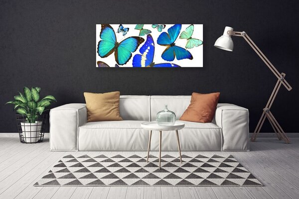 Obraz na plátne Motýle príroda 125x50 cm