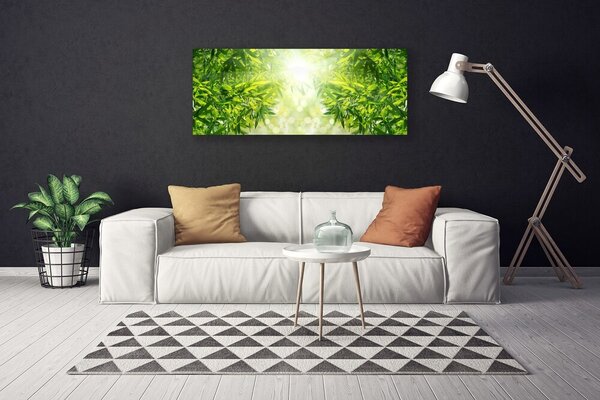 Obraz na plátne Listy príroda rastlina 125x50 cm