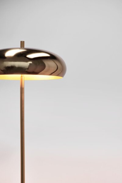 MUZZA Stojacia lampa Nalama zlatá