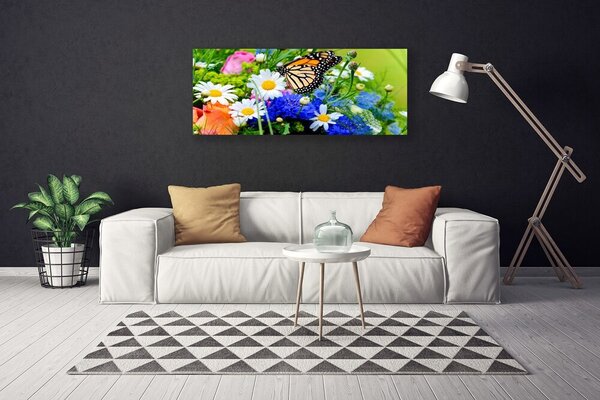 Obraz na plátne Kvety rastlina príroda 125x50 cm