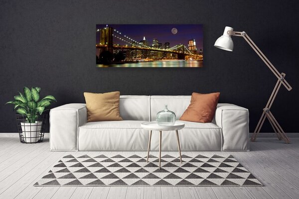 Obraz na plátne Most architektúra 125x50 cm