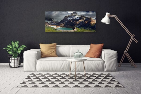 Obraz na plátne Hora záliv krajina 125x50 cm
