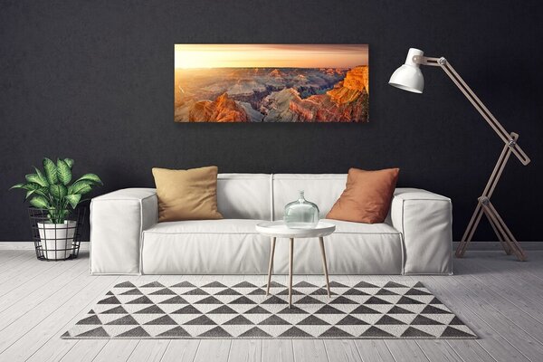 Obraz na plátne Hory príroda 125x50 cm