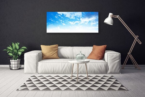 Obraz na plátne Nebo mraky príroda 125x50 cm