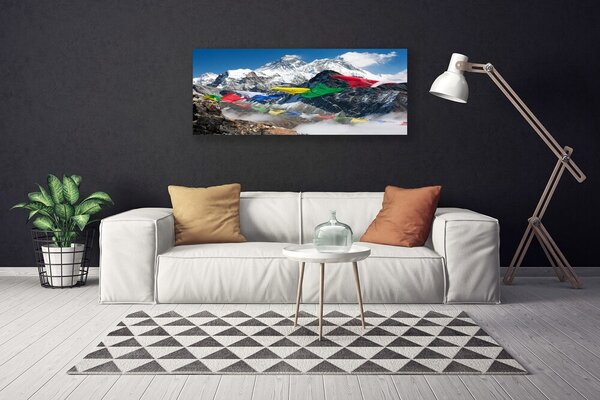 Obraz na plátne Hory krajina 125x50 cm