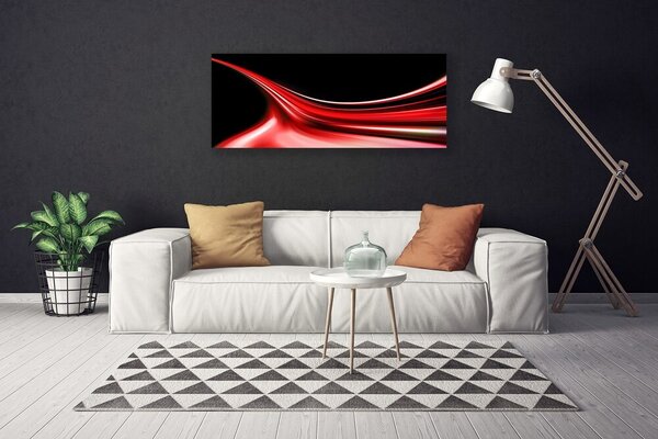 Obraz na plátne Abstrakcie čiary umenie 125x50 cm