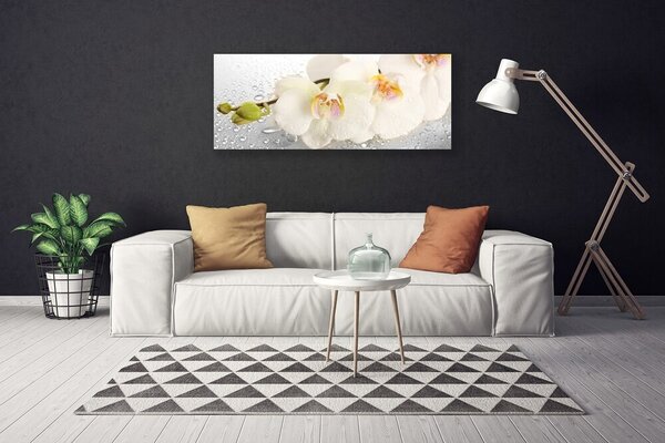 Obraz na plátne Kvety 125x50 cm