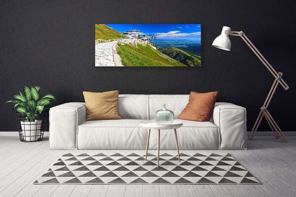 Obraz na plátne Hory chodník príroda 125x50 cm
