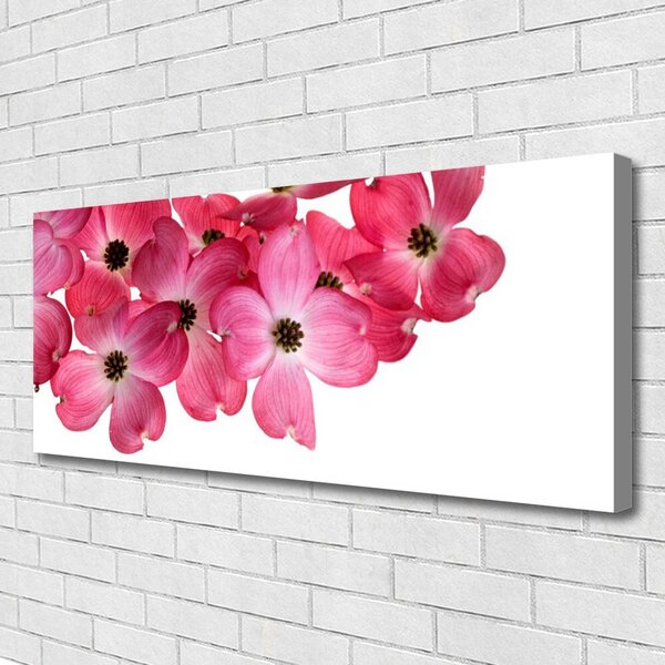Obraz na plátne Kvety 125x50 cm