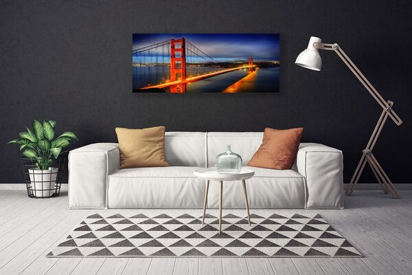 Obraz na plátne Most architektúra 125x50 cm