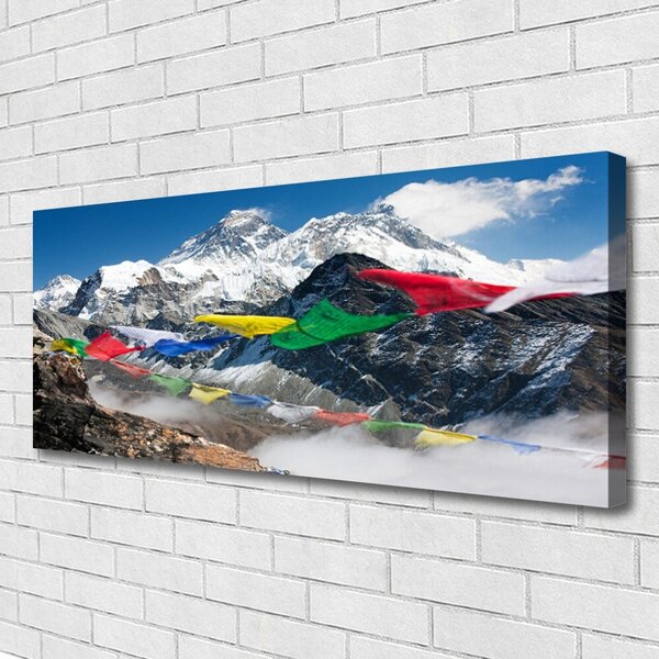 Obraz na plátne Hory krajina 125x50 cm