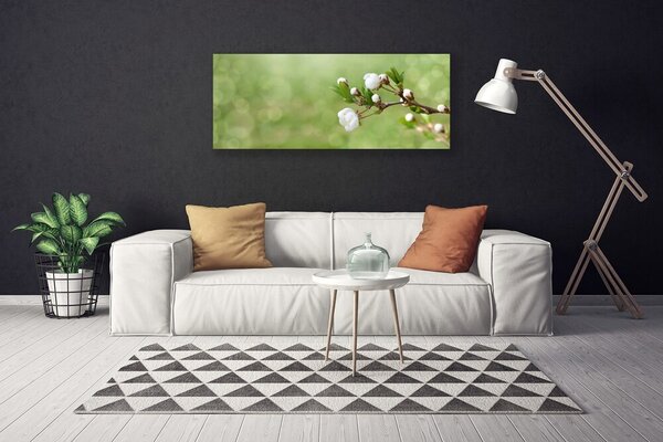 Obraz na plátne Kvety 125x50 cm