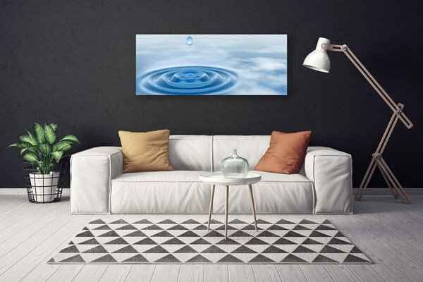 Obraz na plátne Voda umenie 125x50 cm