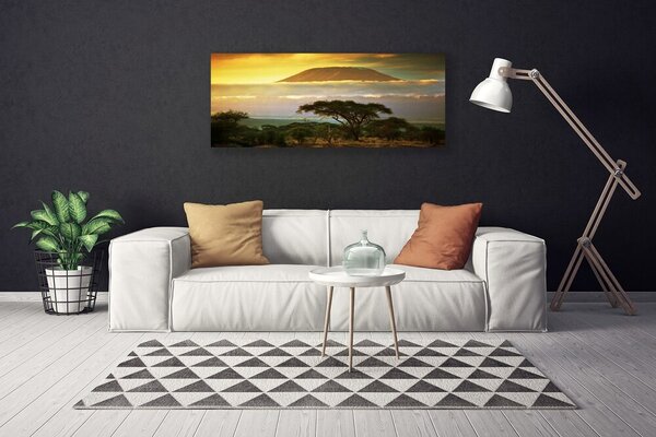 Obraz na plátne Strom hory príroda 125x50 cm