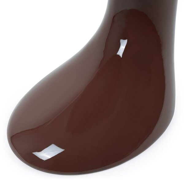 MUZZA Odkladací stolík Janny 45 x 38 cm bordó