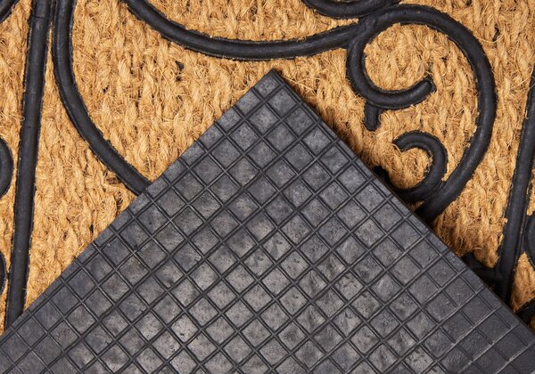 Hanse Home, Rohožka Mix Mats Cocos 105558 - na von aj na doma, 45x75, hnedá, chodba / predsieň