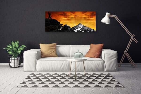 Obraz na plátne Hory príroda 125x50 cm