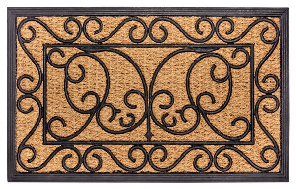 Hanse Home, Rohožka Mix Mats Cocos 105558 - na von aj na doma, 45x75, hnedá, chodba / predsieň