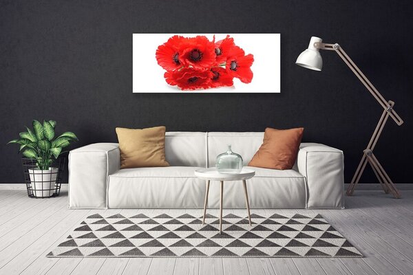 Obraz na plátne Kvety 125x50 cm