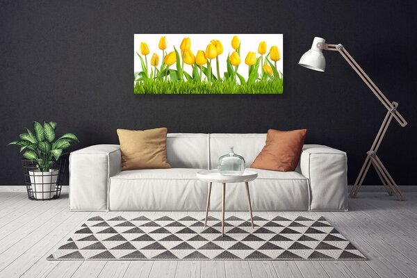 Obraz na plátne Tulipány 125x50 cm