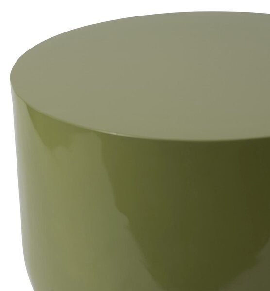 MUZZA Odkladací stolík Ronie ø 40 cm zelený