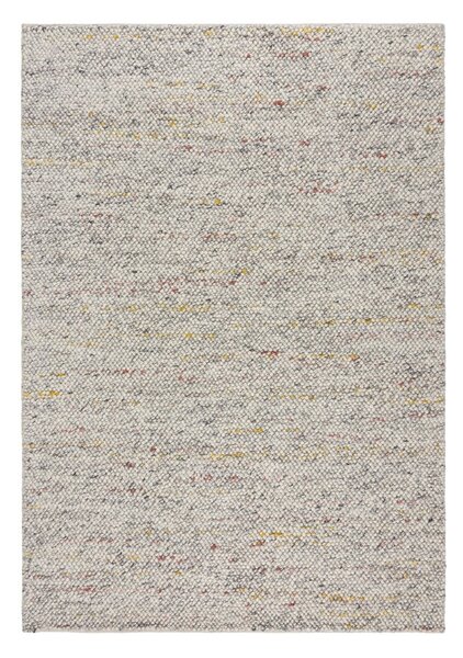 Krémový ručne tkaný koberec s prímesou vlny 120x170 cm Minerals – Flair Rugs