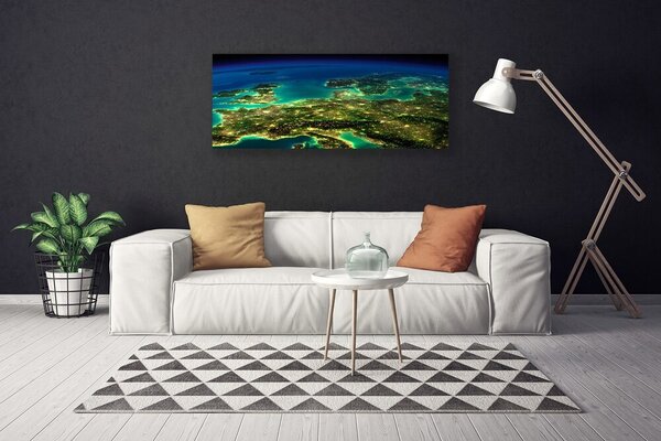 Obraz na plátne Abstrakcia umenie 125x50 cm