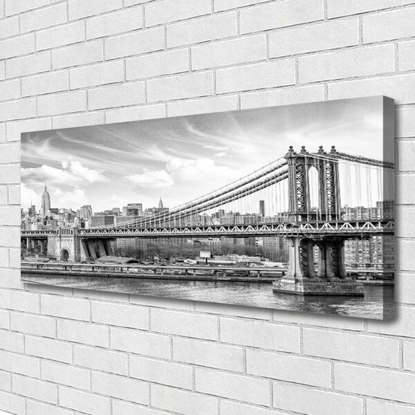 Obraz na plátne Most architektúra 125x50 cm