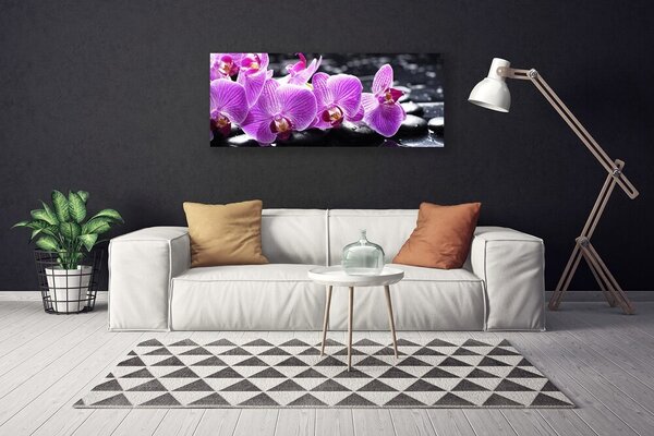 Obraz na plátne Kvet kamene 125x50 cm