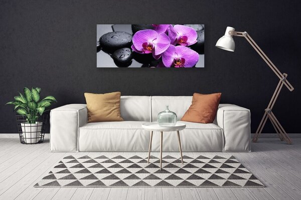 Obraz na plátne Kvet kamene 125x50 cm