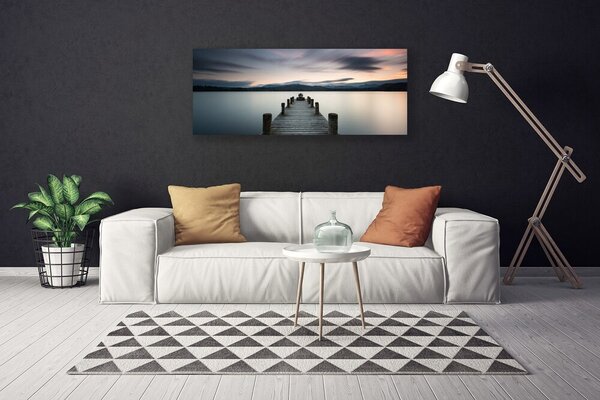 Obraz na plátne Most more architektúra 125x50 cm