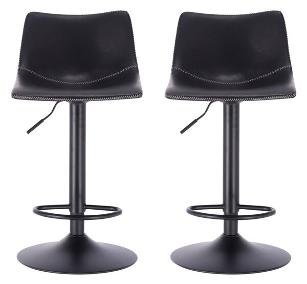 2x Barová stolička Hawaj CL-845 čierna