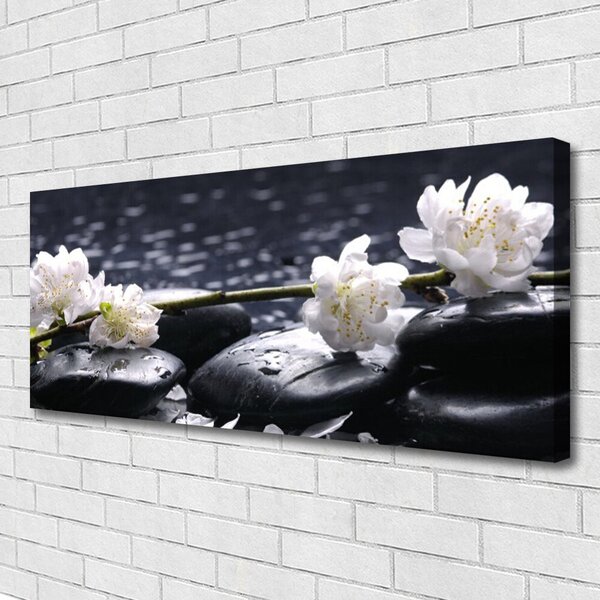 Obraz na plátne Kvet kamene 125x50 cm