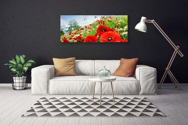 Obraz na plátne Kvety príroda 125x50 cm