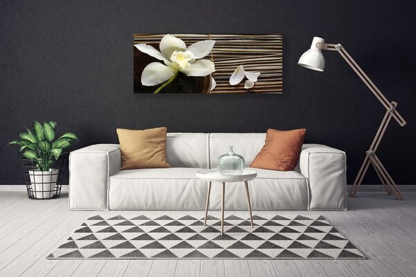 Obraz na plátne Kvet 125x50 cm