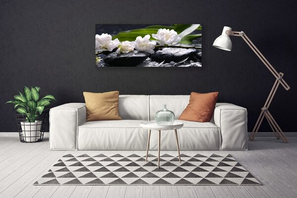 Obraz na plátne Kvet kamene 125x50 cm